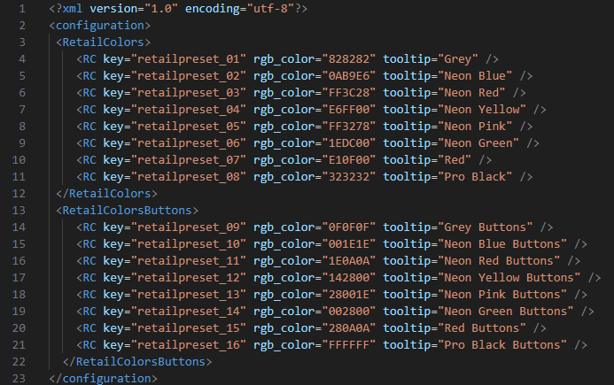 original retail_colors.xml code